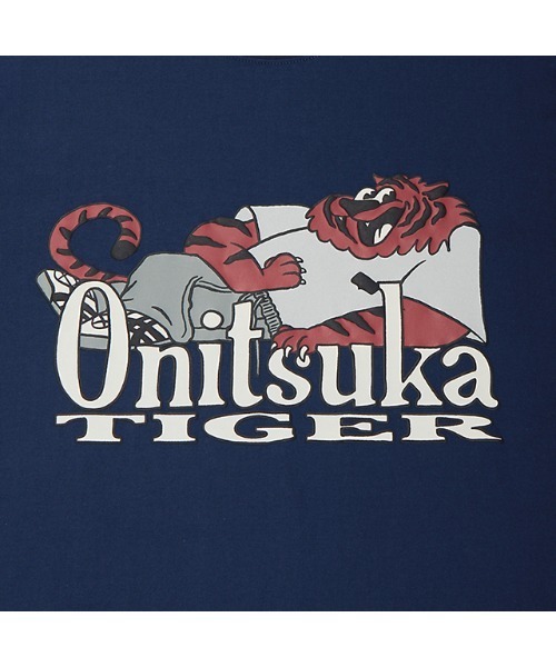 Onitsuka Tiger（オニツカタイガー）の「GRAPHIC TEE / グラフィックティー（Tシャツ/カットソー・レディース・ブルー系その他/ネイビー・L/S/XS/M/XL）」の6枚目の写真