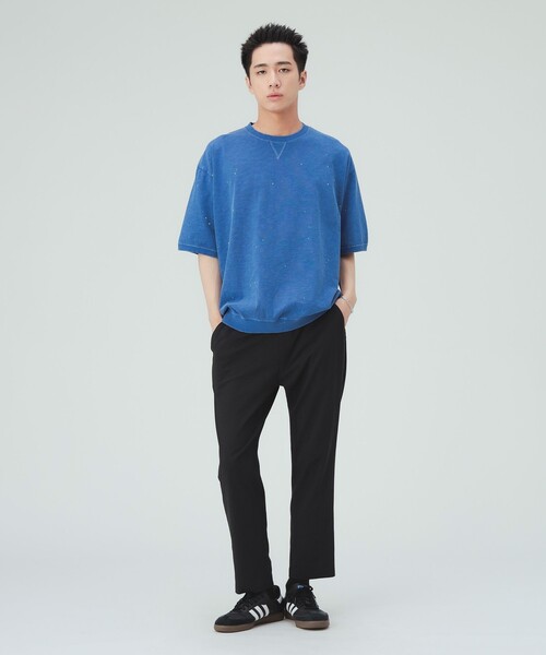 BEAMS HEART(ビームスハート)の「【6/18値下げ】フェード & ハンドスプラッシュ アソート Tシャツ(ユニセックス)(Tシャツ/カットソー・メンズ・ブルー/ブラック・MEDIUM/LARGE/SMALL)」の3枚目の写真