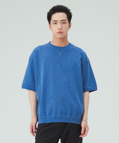 BEAMS HEART(ビームスハート)の「【6/18値下げ】フェード & ハンドスプラッシュ アソート Tシャツ(ユニセックス)(Tシャツ/カットソー・メンズ・ブルー/ブラック・MEDIUM/LARGE/SMALL)」の17枚目の写真