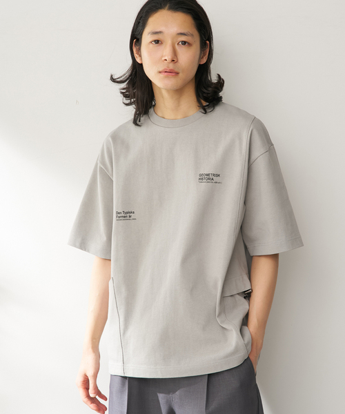 B.C STOCK(ベーセーストック)の「OLIVEDRAB CARRY PKT S/S-Tシャツ(Tシャツ/カットソー・メンズ・グレー系その他/ブラック/ホワイト/ブルー系その他・LARGE/MEDIUM/X-LARGE)」の3枚目の写真