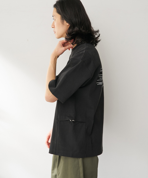B.C STOCK(ベーセーストック)の「OLIVEDRAB CARRY PKT S/S-Tシャツ(Tシャツ/カットソー・メンズ・グレー系その他/ブラック/ホワイト/ブルー系その他・LARGE/MEDIUM/X-LARGE)」の7枚目の写真
