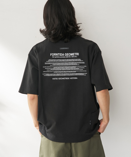 B.C STOCK(ベーセーストック)の「OLIVEDRAB CARRY PKT S/S-Tシャツ(Tシャツ/カットソー・メンズ・グレー系その他/ブラック/ホワイト/ブルー系その他・LARGE/MEDIUM/X-LARGE)」の8枚目の写真