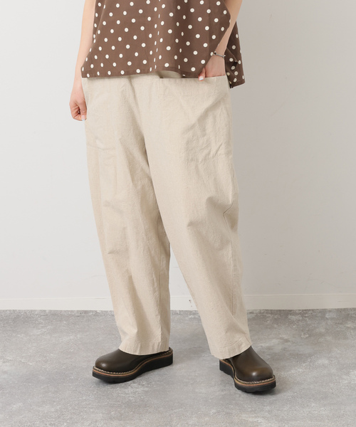 JOURNAL STANDARD LUXE（ジャーナルスタンダード　ラックス）の「LCキャンバス ポケパンツ（その他パンツ・レディース・ベージュ/ブラック・MEDIUM/SMALL）」の11枚目の写真