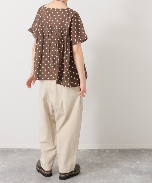 JOURNAL STANDARD LUXE（ジャーナルスタンダード　ラックス）の「LCキャンバス ポケパンツ（その他パンツ・レディース・ベージュ/ブラック・MEDIUM/SMALL）」の12枚目の写真