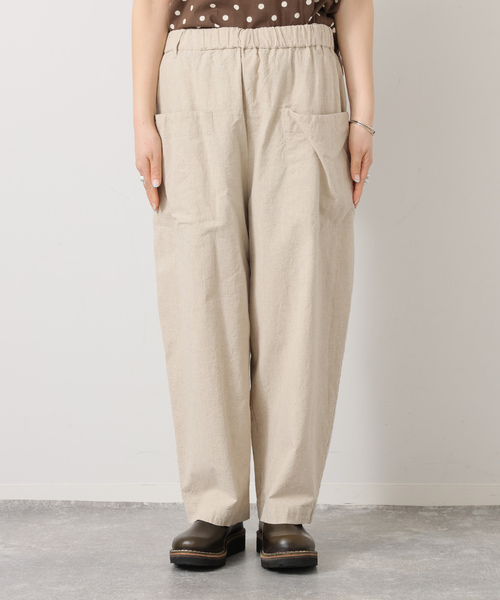 JOURNAL STANDARD LUXE(ジャーナルスタンダード ラックス)の「LCキャンバス ポケパンツ(その他パンツ・レディース・ベージュ/ブラック・MEDIUM/SMALL)」の7枚目の写真