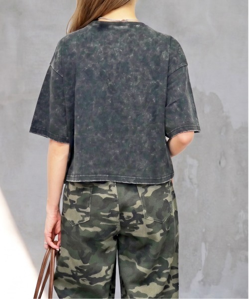 FUN(ファン)の「ケミカルロゴT(Tシャツ/カットソー・レディース・ピンク/レッド/ブラック・FREE)」の5枚目の写真