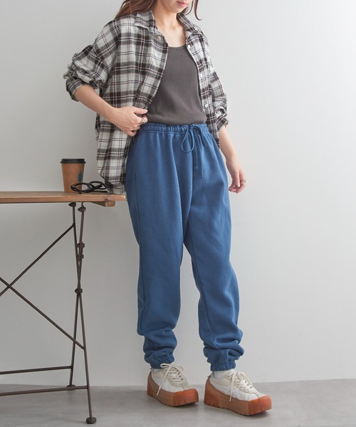 American Apparel(アメリカンアパレル)の「【American Apparel】7.6oz ユニセックス スウェットパンツ RF491 MURS(スウェットパンツ・メンズ・ブラック/ライトピンク/ヘザーグレー/ブラウン/グレイッシュベージュ/ダークインディゴブルー・2XL/S/M/XL/L)」の12枚目の写真