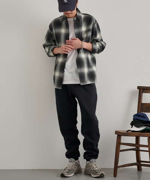 American Apparel(アメリカンアパレル)の「【American Apparel】7.6oz ユニセックス スウェットパンツ RF491 MURS(スウェットパンツ・メンズ・ブラック/ライトピンク/ヘザーグレー/ブラウン/グレイッシュベージュ/ダークインディゴブルー・2XL/S/M/XL/L)」の16枚目の写真