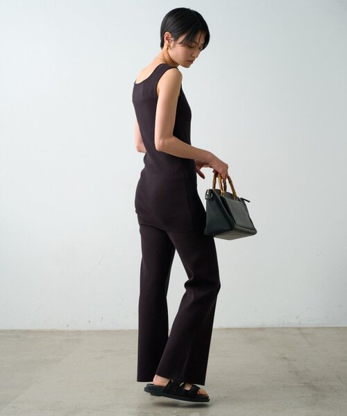 LOUNGEDRESS（ラウンジドレス）の「チュニックニットタンク（ニット/セーター・レディース・ブラック/ベージュ/オフホワイト・FREE）」の22枚目の写真