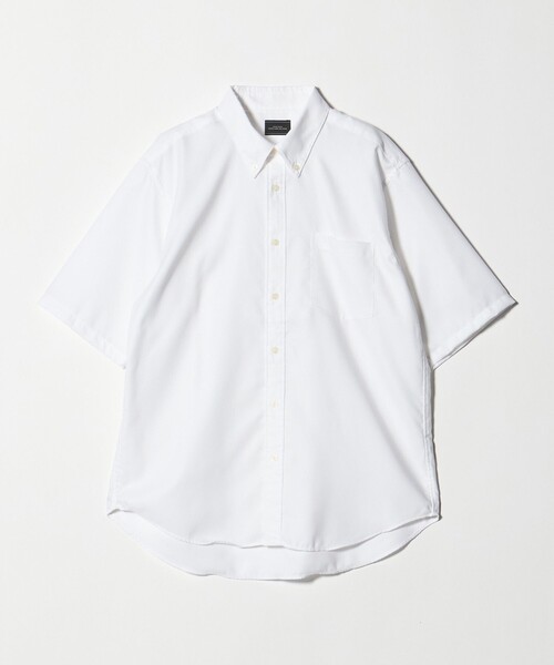 green label relaxing(グリーンレーベルリラクシング)の「W/R オックス ボタンダウン 半袖 シャツ(シャツ/ブラウス・メンズ・ネイビー/ライトグレー/ホワイト/ベージュ・S/XL/L/M)」の12枚目の写真