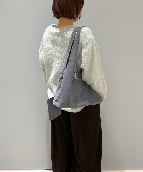 BLUE×PALANG（ブルーパラン）の「SUEDE TOTE BAG（トートバッグ・レディース・ブルー・FREE）」の11枚目の写真