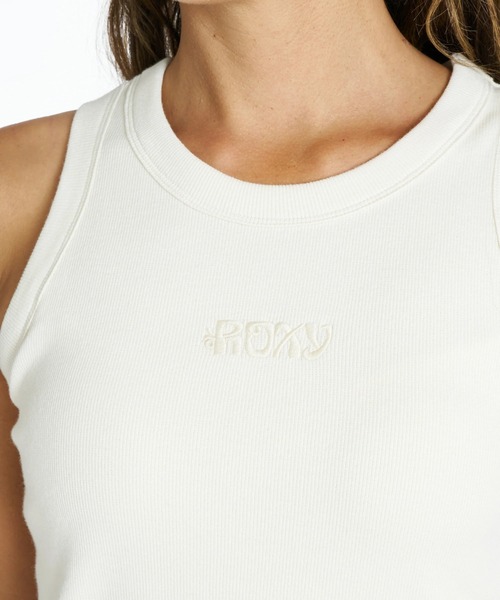 ROXY(ロキシー)の「ROXY CREST OF A WAVE パッド付きタンクトップ 【2026年夏モデル】/ロキシーリブタンク(タンクトップ・レディース・ブラック/ホワイト/ベージュ・LARGE/MEDIUM/SMALL)」の5枚目の写真