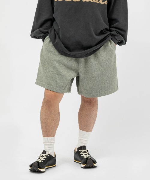 FOG ESSENTIALS(エフオージーエッセンシャルズ)の「ESSENTIALS SIGNATURE CLASSIC SHORT エッセンシャルズ シグネイチャークラシックショート(その他パンツ・メンズ・ヘザーグレー・LARGE/MEDIUM/SMALL/X-SMALL)」の6枚目の写真