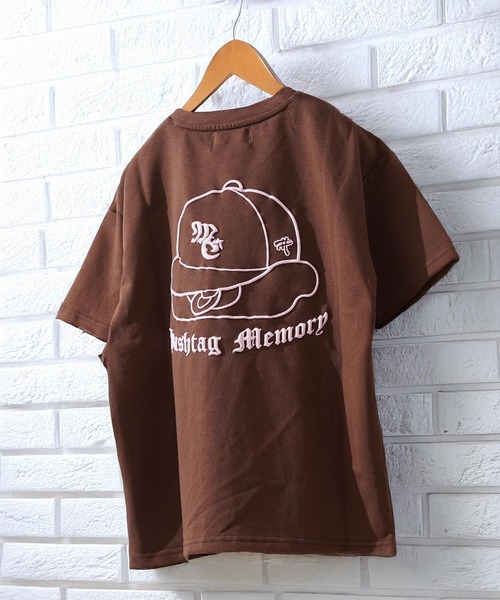 #MEMORY（メモリー）の「【MEMORY】フェイスバブ スウェットTシャツ / Facebub Sweatshirt T-shirt / セットアップ対応（Tシャツ/カットソー・メンズ・ブラック/ネイビー/ホワイト/ブラウン・M/L/XL）」の4枚目の写真