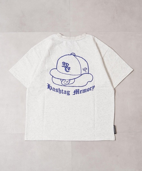 #MEMORY（メモリー）の「【MEMORY】フェイスバブ スウェットTシャツ / Facebub Sweatshirt T-shirt / セットアップ対応（Tシャツ/カットソー・メンズ・ブラック/ネイビー/ホワイト/ブラウン・M/L/XL）」の7枚目の写真