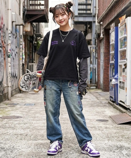 #MEMORY（メモリー）の「【MEMORY】フェイスバブ スウェットTシャツ / Facebub Sweatshirt T-shirt / セットアップ対応（Tシャツ/カットソー・メンズ・ブラック/ネイビー/ホワイト/ブラウン・M/L/XL）」の22枚目の写真