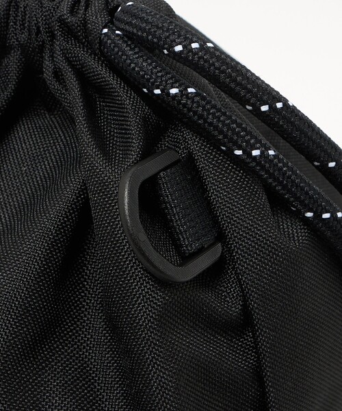 NIKE（ナイキ）の「＜NIKE＞ヘリテージ ドローコード バッグ/ナップサック（バックパック/リュック・レディース・ブラック・FREE）」の3枚目の写真