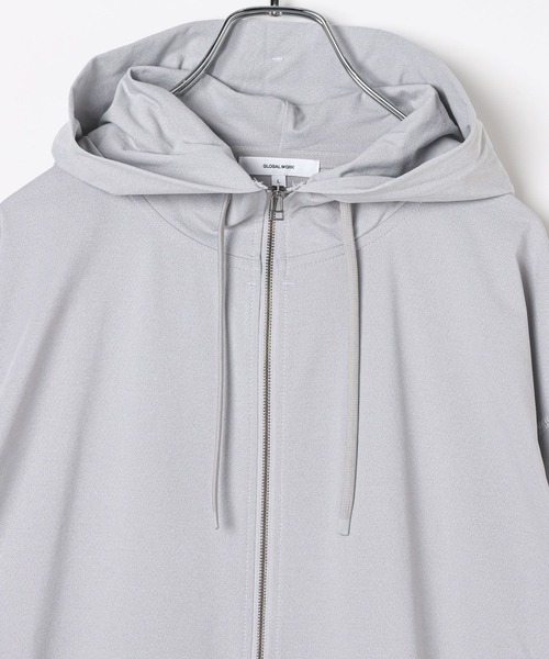 GLOBAL WORK(グローバルワーク)の「UVカットメッシュジップパーカー/678446(パーカー・メンズ・グレー/ブラック・SMALL/MEDIUM/LARGE/X-LARGE)」の19枚目の写真