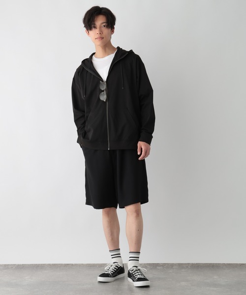GLOBAL WORK(グローバルワーク)の「UVカットメッシュジップパーカー/678446(パーカー・メンズ・グレー/ブラック・SMALL/MEDIUM/LARGE/X-LARGE)」の3枚目の写真