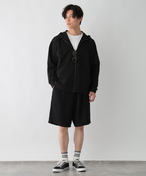 GLOBAL WORK(グローバルワーク)の「UVカットメッシュジップパーカー/678446(パーカー・メンズ・グレー/ブラック・SMALL/MEDIUM/LARGE/X-LARGE)」の5枚目の写真