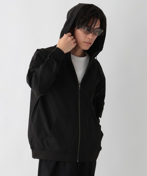 GLOBAL WORK(グローバルワーク)の「UVカットメッシュジップパーカー/678446(パーカー・メンズ・グレー/ブラック・SMALL/MEDIUM/LARGE/X-LARGE)」の7枚目の写真