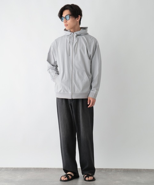 GLOBAL WORK(グローバルワーク)の「UVカットメッシュジップパーカー/678446(パーカー・メンズ・グレー/ブラック・SMALL/MEDIUM/LARGE/X-LARGE)」の10枚目の写真