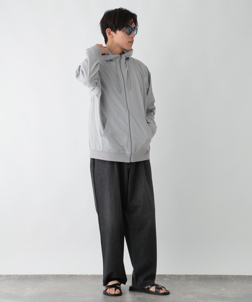 GLOBAL WORK(グローバルワーク)の「UVカットメッシュジップパーカー/678446(パーカー・メンズ・グレー/ブラック・SMALL/MEDIUM/LARGE/X-LARGE)」の11枚目の写真
