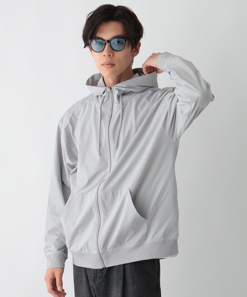 GLOBAL WORK(グローバルワーク)の「UVカットメッシュジップパーカー/678446(パーカー・メンズ・グレー/ブラック・SMALL/MEDIUM/LARGE/X-LARGE)」の13枚目の写真