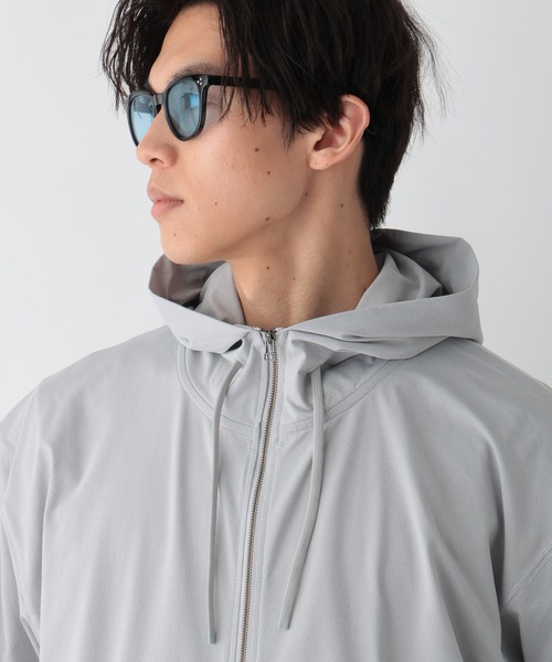 GLOBAL WORK(グローバルワーク)の「UVカットメッシュジップパーカー/678446(パーカー・メンズ・グレー/ブラック・SMALL/MEDIUM/LARGE/X-LARGE)」の14枚目の写真