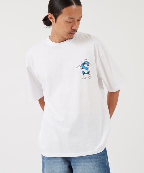 SIDEWAY STANCE(サイドウェイスタンス)の「【SIDEWAY STANCE】エスダンサー 半袖Tシャツ(Tシャツ/カットソー・メンズ・ダークブルー/ホワイト/ブラック・X-LARGE/LARGE/MEDIUM/SMALL)」の1枚目の写真