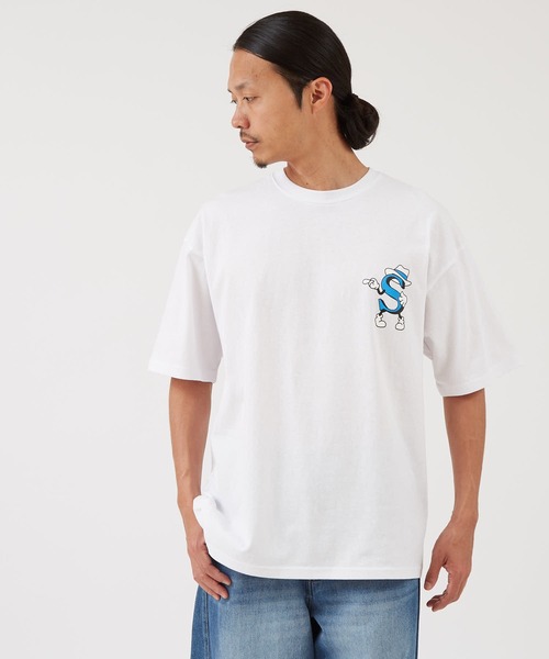 SIDEWAY STANCE(サイドウェイスタンス)の「【SIDEWAY STANCE】エスダンサー 半袖Tシャツ(Tシャツ/カットソー・メンズ・ダークブルー/ホワイト/ブラック・X-LARGE/LARGE/MEDIUM/SMALL)」の4枚目の写真