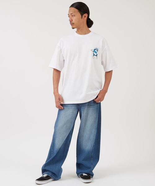 SIDEWAY STANCE(サイドウェイスタンス)の「【SIDEWAY STANCE】エスダンサー 半袖Tシャツ(Tシャツ/カットソー・メンズ・ダークブルー/ホワイト/ブラック・X-LARGE/LARGE/MEDIUM/SMALL)」の6枚目の写真