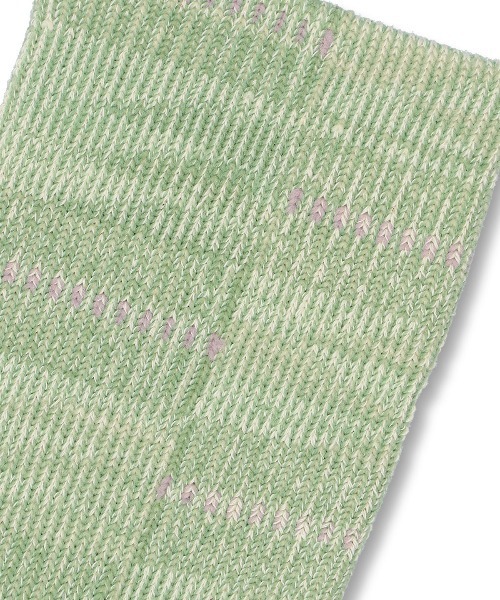 ROTOTO(ロトト)の「UNION TOKYO UNION x ROTOTO KENTE SOCK(ソックス/靴下・メンズ・ベージュ系その他/セージグリーン・X-LARGE/MEDIUM/LARGE)」の12枚目の写真