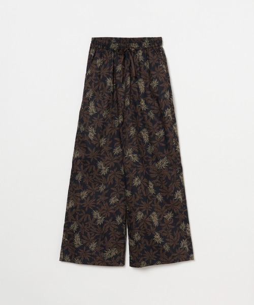 HELIOPOLE(エリオポール)の「BUTCHER PRINT EASY PANTS(その他パンツ・レディース・ブラック/スカイブルー・36/38)」の3枚目の写真