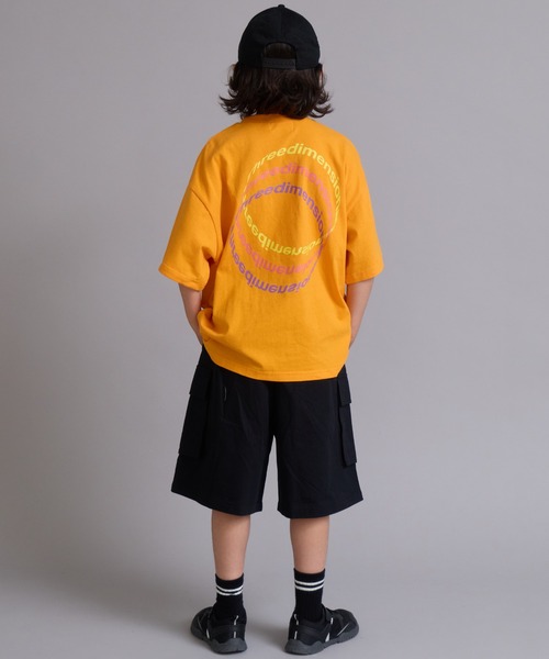 PAIRMANON STREET（ペアマノンストリート）の「【90-160cm】【綿100%】ロゴ フォト 半袖Tシャツ【PAIRMANON STREET】（Tシャツ/カットソー・キッズ・ライトイエロー/ブラック系その他/ホワイト系その他2/ホワイト/オレンジ/ライトブルー/ブラック系その他2/ブラック/ホワイト系その他・90/160/150/140/130/120/110/100）」の9枚目の写真