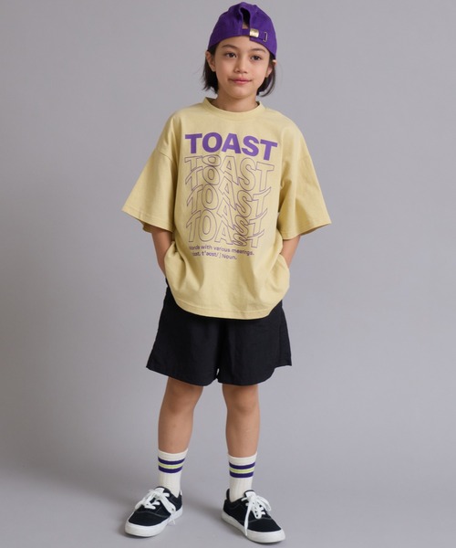 PAIRMANON STREET（ペアマノンストリート）の「【90-160cm】【綿100%】ロゴ フォト 半袖Tシャツ【PAIRMANON STREET】（Tシャツ/カットソー・キッズ・ライトイエロー/ブラック系その他/ホワイト系その他2/ホワイト/オレンジ/ライトブルー/ブラック系その他2/ブラック/ホワイト系その他・90/160/150/140/130/120/110/100）」の10枚目の写真