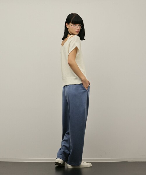 Diagram（ダイアグラム）の「ジャージイージーパンツ（その他パンツ・レディース・ブルー/グレー・34/36）」の7枚目の写真