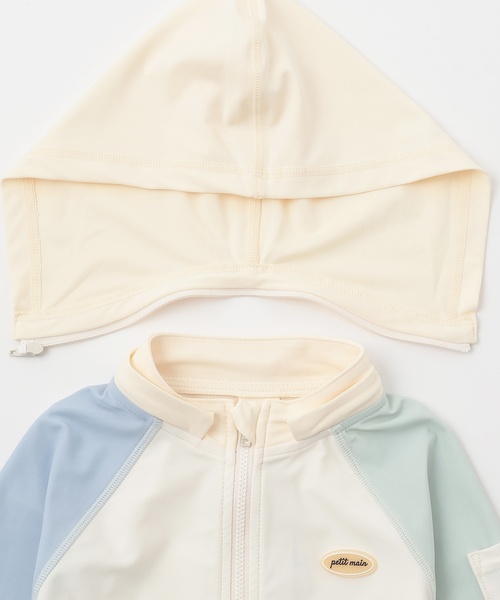 petit main(プティマイン)の「【SWIM】Boysラッシュガード(ラッシュガード・キッズ・イエロー/チャコール/アイボリー/カラフル・100cm/110cm/90cm/130cm/120cm/80cm)」の7枚目の写真