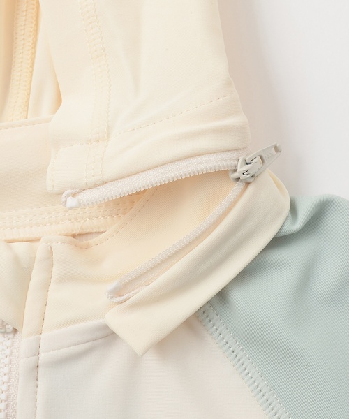 petit main(プティマイン)の「【SWIM】Boysラッシュガード(ラッシュガード・キッズ・イエロー/チャコール/アイボリー/カラフル・100cm/110cm/90cm/130cm/120cm/80cm)」の8枚目の写真