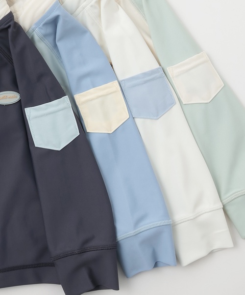 petit main(プティマイン)の「【SWIM】Boysラッシュガード(ラッシュガード・キッズ・イエロー/チャコール/アイボリー/カラフル・100cm/110cm/90cm/130cm/120cm/80cm)」の16枚目の写真