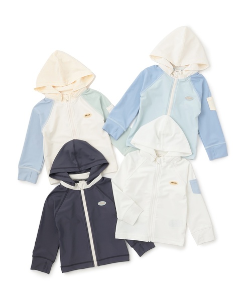 petit main(プティマイン)の「【SWIM】Boysラッシュガード(ラッシュガード・キッズ・イエロー/チャコール/アイボリー/カラフル・100cm/110cm/90cm/130cm/120cm/80cm)」の19枚目の写真