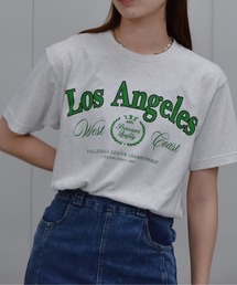 LOS ANGELES プリントTシャツ