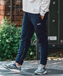 felkod（フィルコッド）の「mp15143- Barcode Embroidery Solid Boa Puckering Easy Pants ボアイージースピンドルパンツ(F26A160)（その他パンツ）」