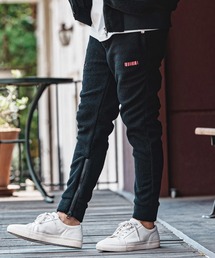 felkod（フィルコッド）の「mp15143- Barcode Embroidery Solid Boa Puckering Easy Pants ボアイージースピンドルパンツ(F26A160)（その他パンツ）」