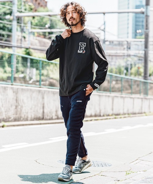 felkod(フィルコッド)の「mp15143- Barcode Embroidery Solid Boa Puckering Easy Pants ボアイージースピンドルパンツ(F26A160)(その他パンツ・メンズ・ブラック/ネイビー・S/M/L)」の9枚目の写真