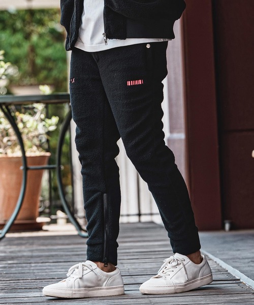 felkod(フィルコッド)の「mp15143- Barcode Embroidery Solid Boa Puckering Easy Pants ボアイージースピンドルパンツ(F26A160)(その他パンツ・メンズ・ブラック/ネイビー・S/M/L)」の10枚目の写真