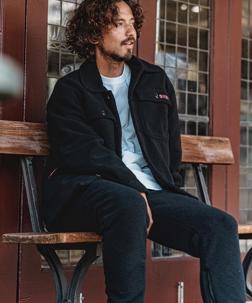 felkod(フィルコッド)の「mp15143- Barcode Embroidery Solid Boa Puckering Easy Pants ボアイージースピンドルパンツ(F26A160)(その他パンツ・メンズ・ブラック/ネイビー・S/M/L)」の16枚目の写真