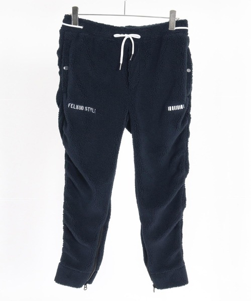felkod(フィルコッド)の「mp15143- Barcode Embroidery Solid Boa Puckering Easy Pants ボアイージースピンドルパンツ(F26A160)(その他パンツ・メンズ・ブラック/ネイビー・S/M/L)」の17枚目の写真