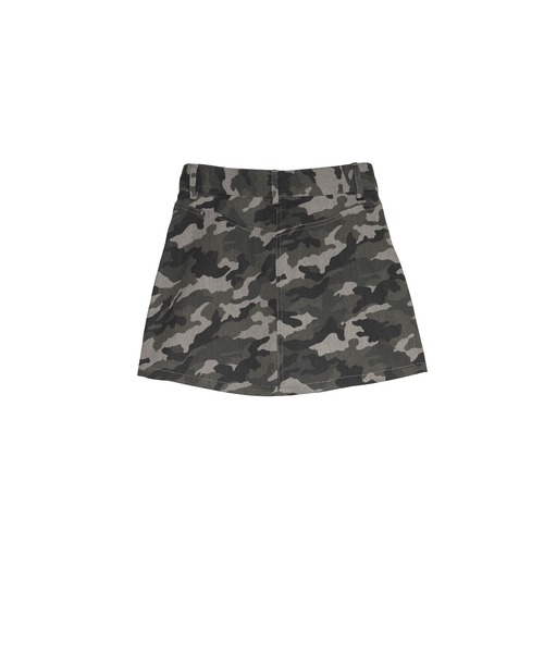Nora Lily elle(ノラリリーエル)の「camouflage micro mini skirt(スカート・レディース・カーキ/グレー・FREE)」の16枚目の写真
