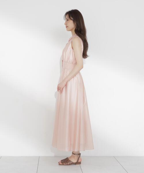 PROPORTION BODY DRESSING(プロポーションボディドレッシング)の「ウエストマークシャツワンピース / 1216240701(ワンピース・レディース・ピンク/ネイビー・SMALL/P/S/MEDIUM)」の8枚目の写真